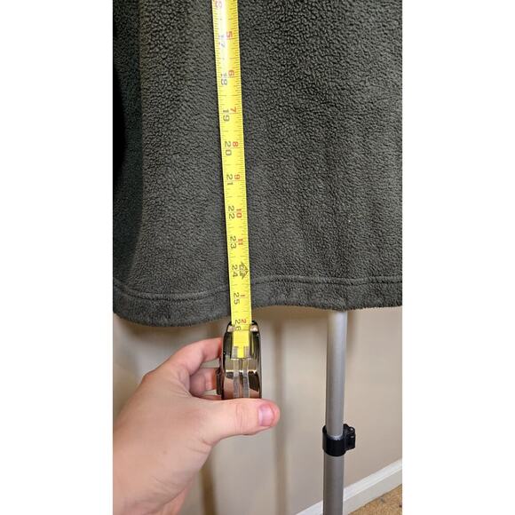 Timberland Men’s Dark Green Fleece Jacket Full Zip Small - Picture 7 of 7